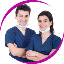 Male and female dentists in St Helens